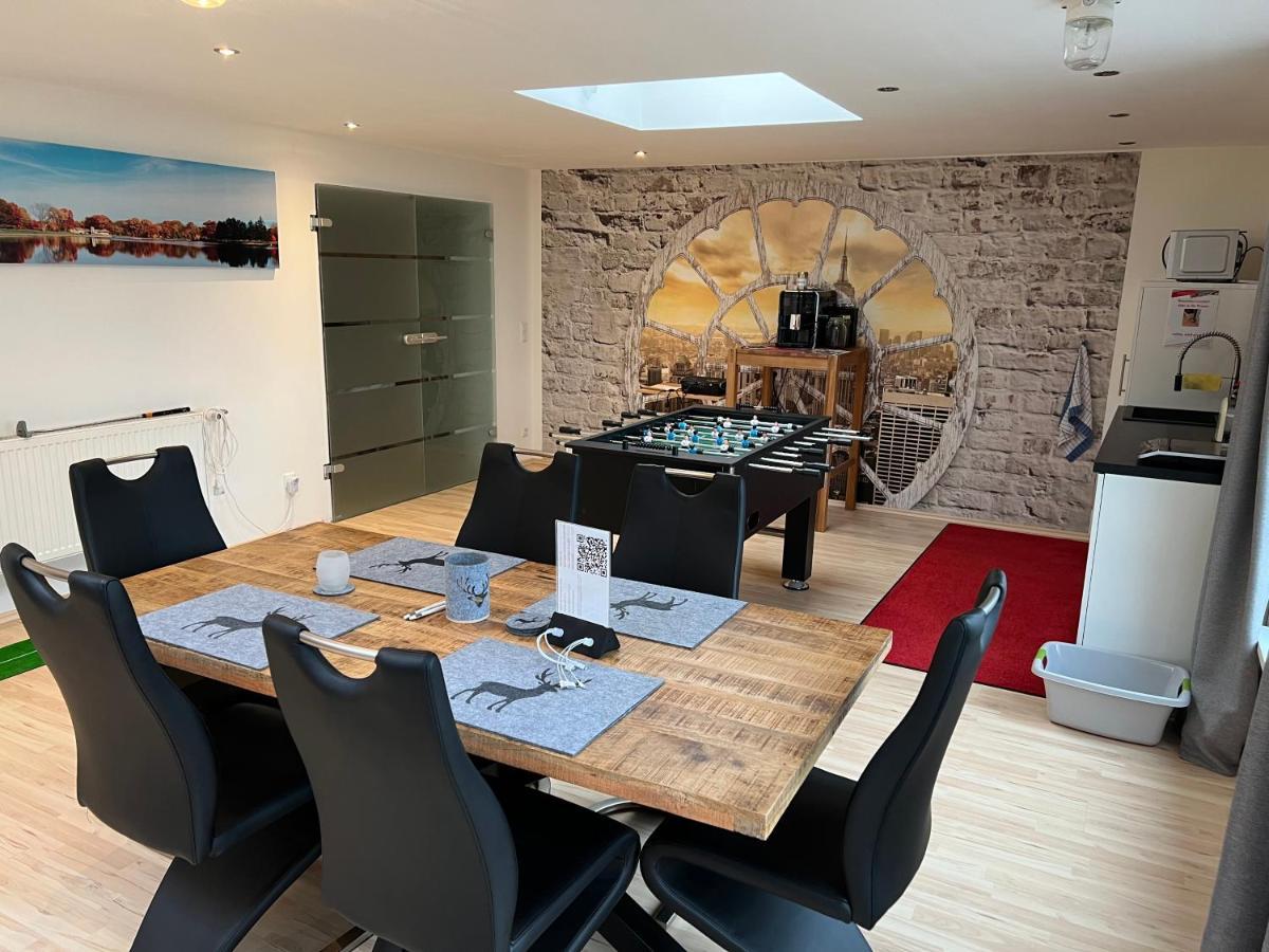 Ferienwohnung Loft mit 2 Schlafzimmern und E- Ladestation Fürth Exterior foto